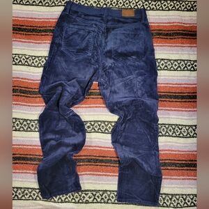 Lands' End womens size 6 Navy Corduroy Pants